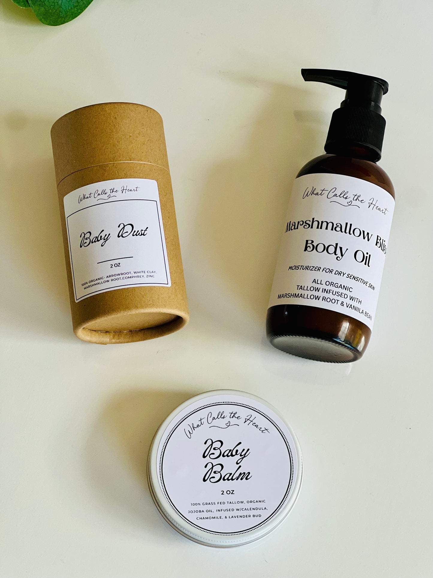 Tallow Baby Balm: Lavender Calendula Diaper Rash Salve