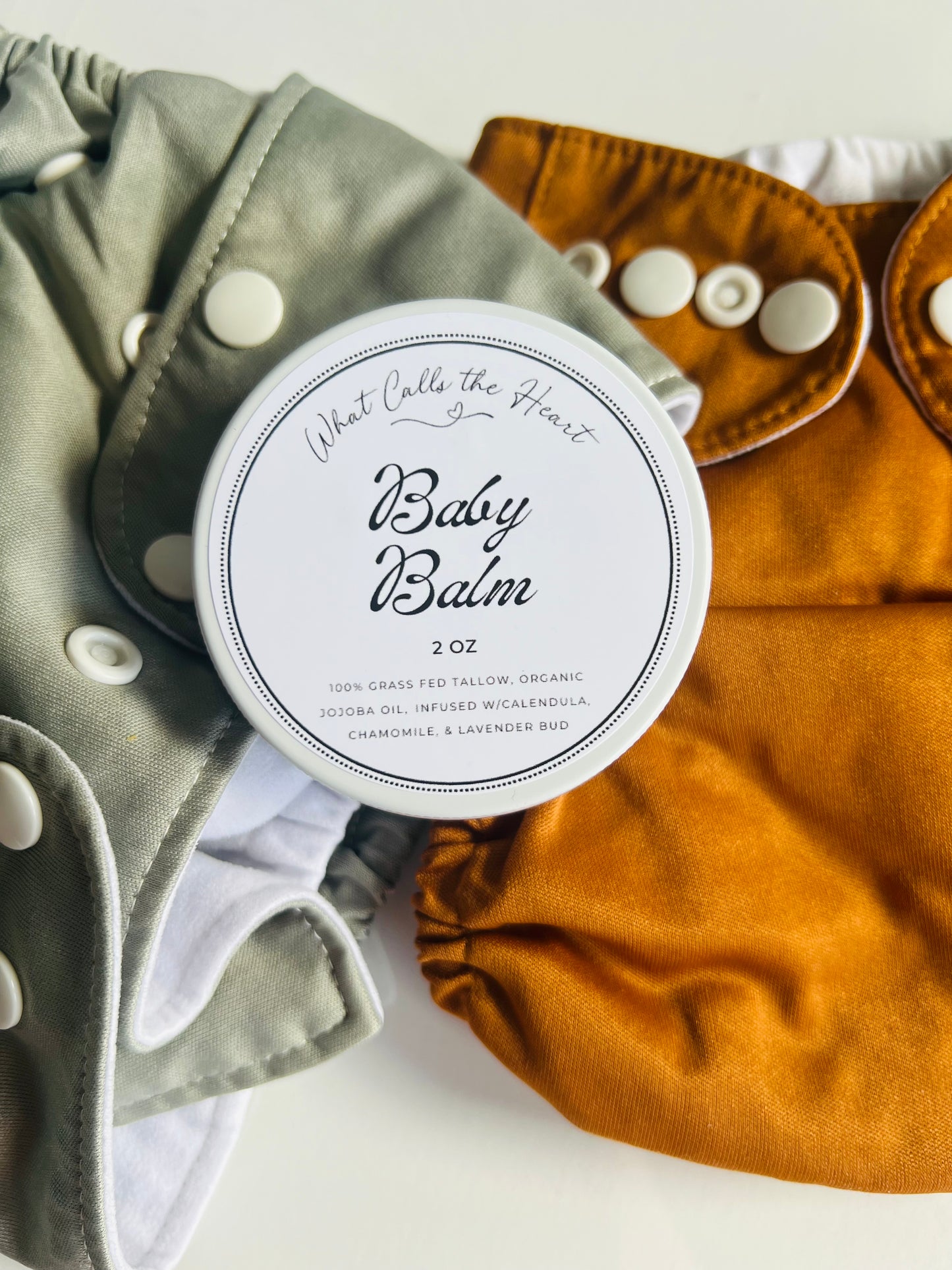 Tallow Baby Balm: Lavender Calendula Diaper Rash Salve
