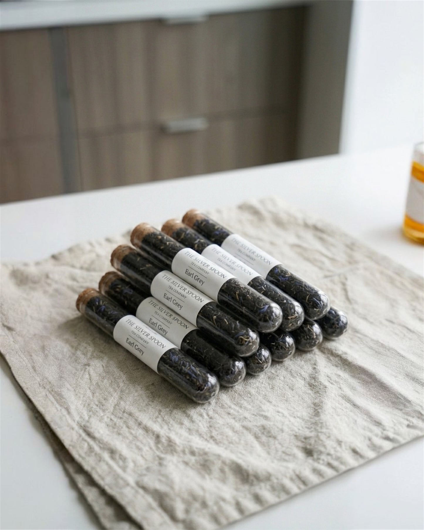 Loose Leaf Tea (Black Teas) Glass vials