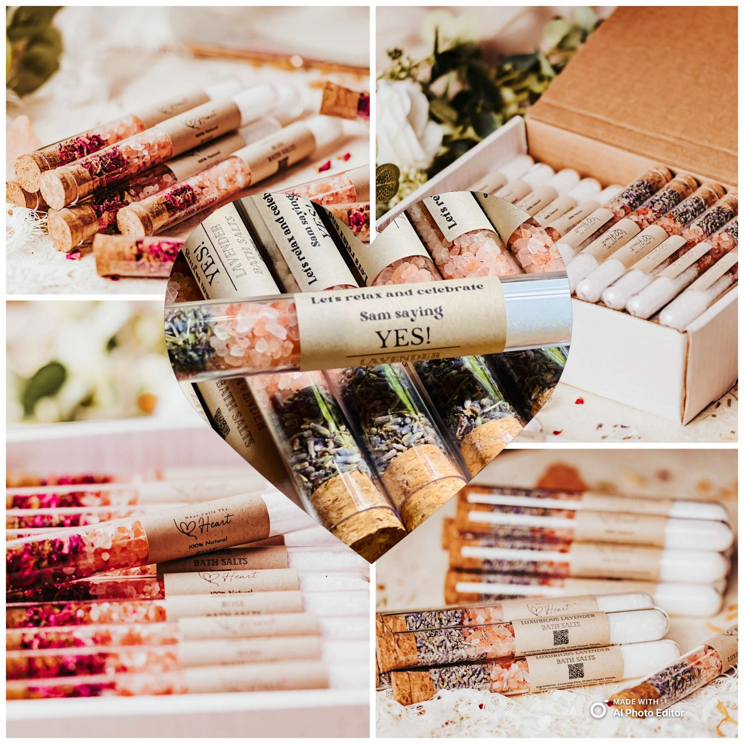 Personalized Bath Salts (Custom Label)