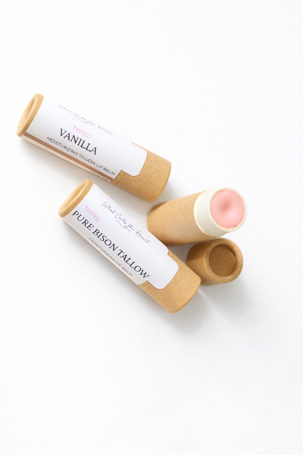 Bison Tallow Lip Balm | Organic | Grass Fed | Natural Skincare for Chapped Lips