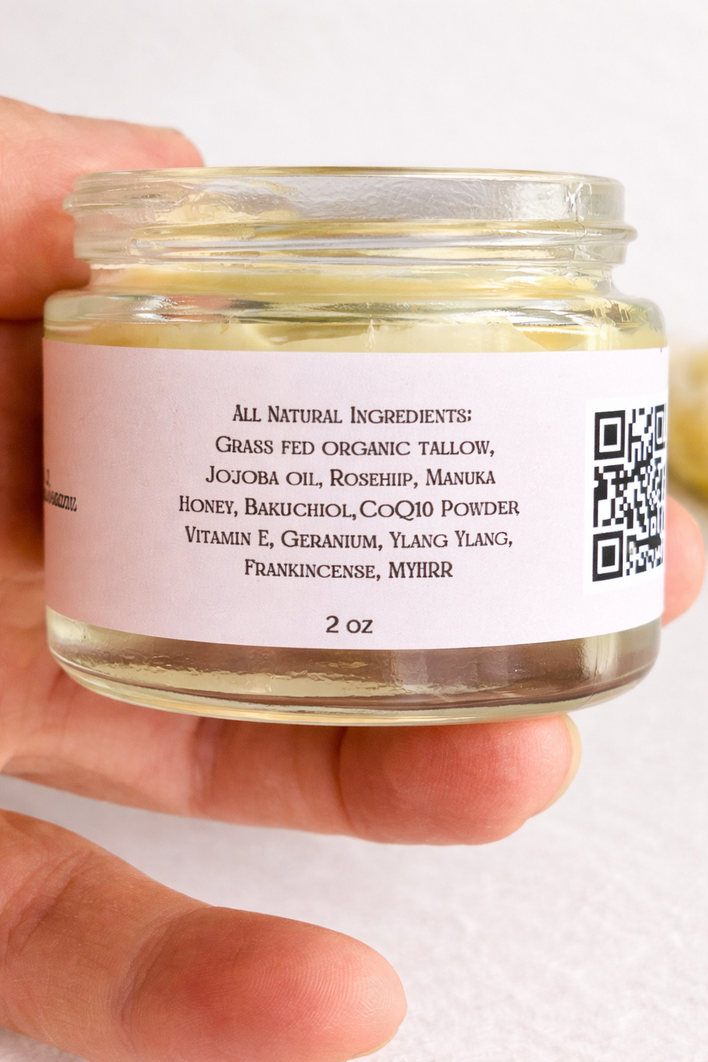 Bakuchiol Organic Tallow Face Cream – Natural Moisturizer