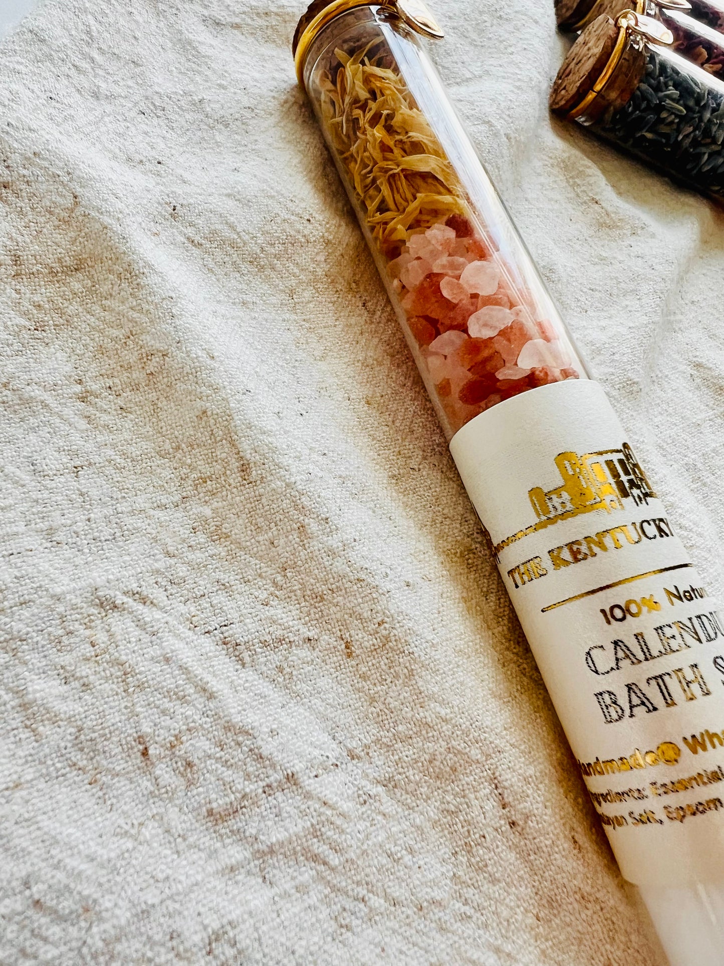 Personalized Bath Salt Tubes, Gold Label Luxury Favors, Bridal Shower, Wedding, Baby Shower Gifts