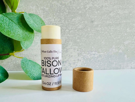 Bison Tallow Organic Lip Balm