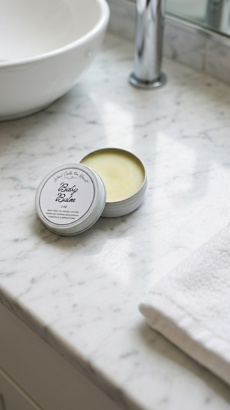 Tallow Baby Balm: Lavender Calendula Diaper Rash Salve
