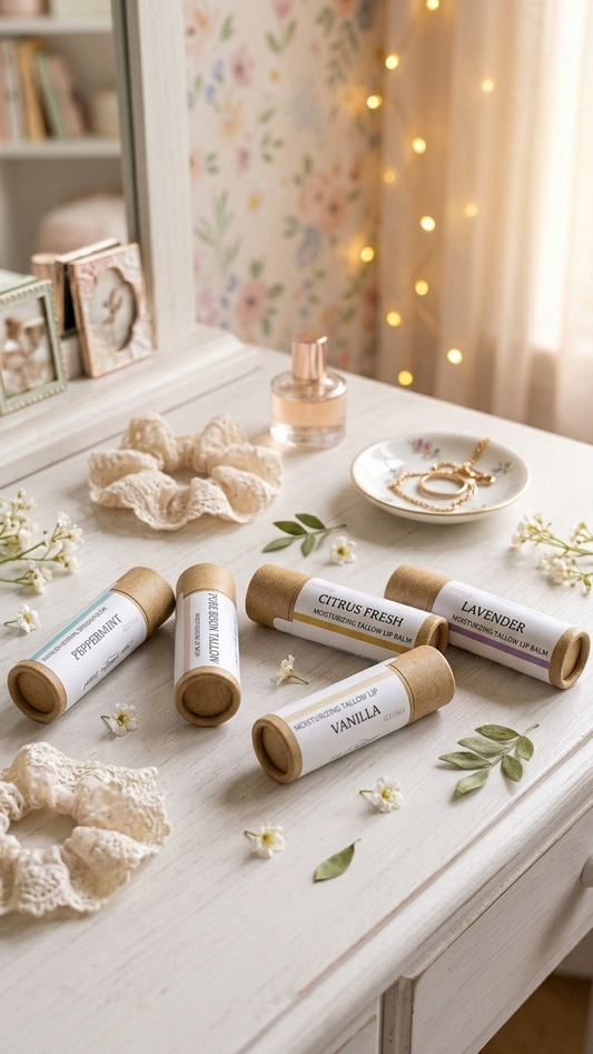 Bison Tallow Organic Lip Balm