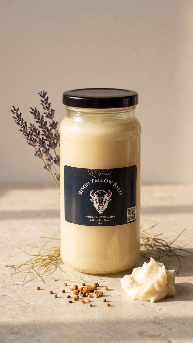 16 oz Bison Tallow