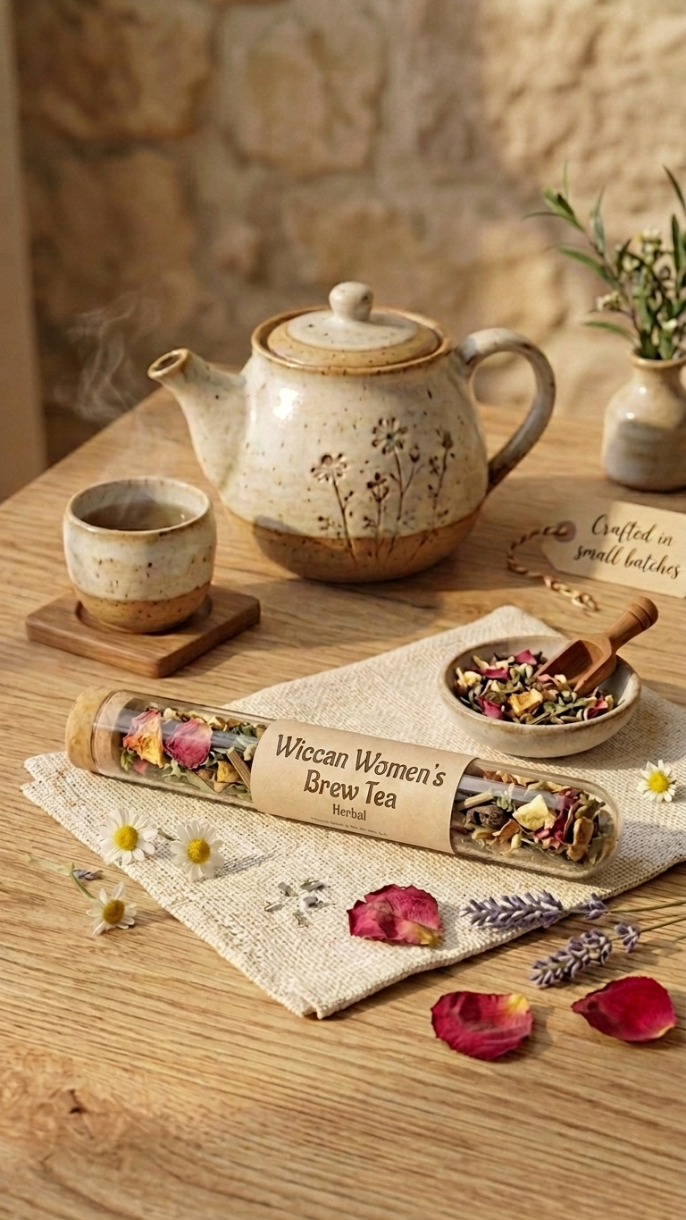 Herbal Tea Women Wellness Blend Natural Hormone Balance Support Raspberry Leaf Tea Chaste Berry Nettles Linden Flower Cinnamon Rose Lemon Floral Fruity Notes Daily Wellness Routine Natural Health Support Women Health Tea Holistic Balance