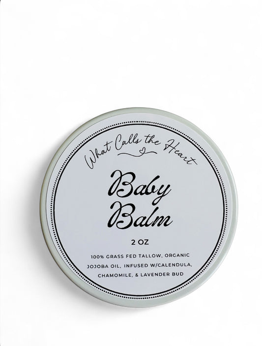 Tallow Baby Balm: Lavender Calendula Diaper Rash Salve