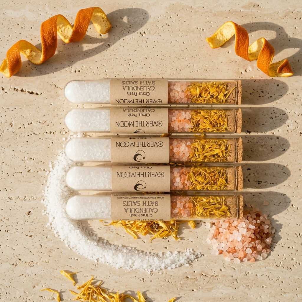 Bath Salts Spa Favors: Himalayan, Lavender, Rose - 3.1oz Tubes