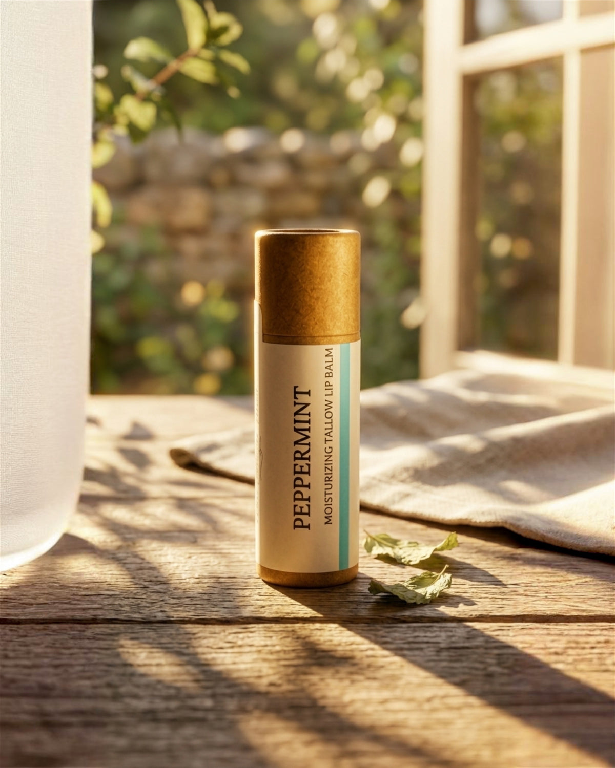 Bison Tallow Lip Balm – Organic Deep Hydration for Sensitive Lips