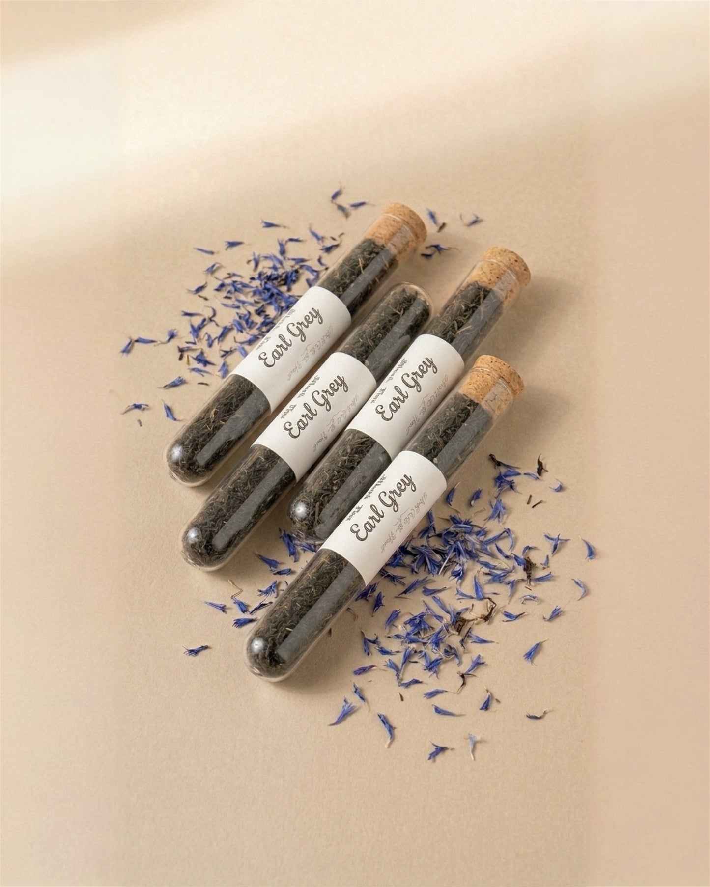 Loose Leaf Tea (Black Teas) Glass vials 