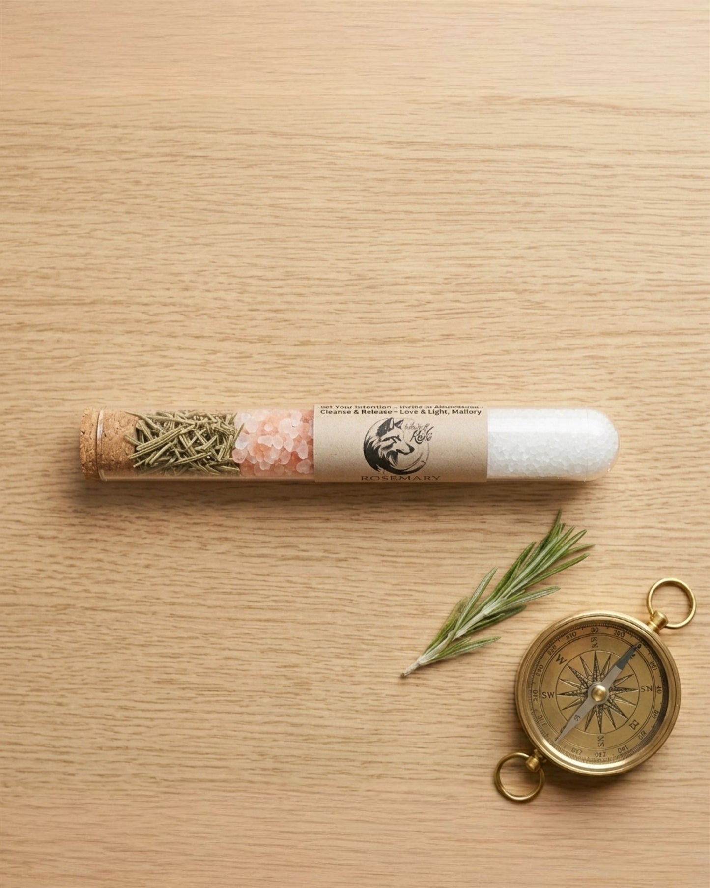 Bath Salts Spa Favors: Himalayan, Lavender, Rose - 3.1oz Tubes