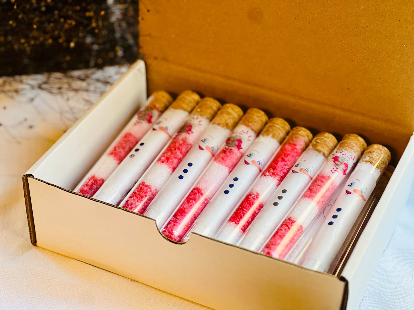 Bath salts, Bath soak, Secret santa gifts, Co worker Christmas gift