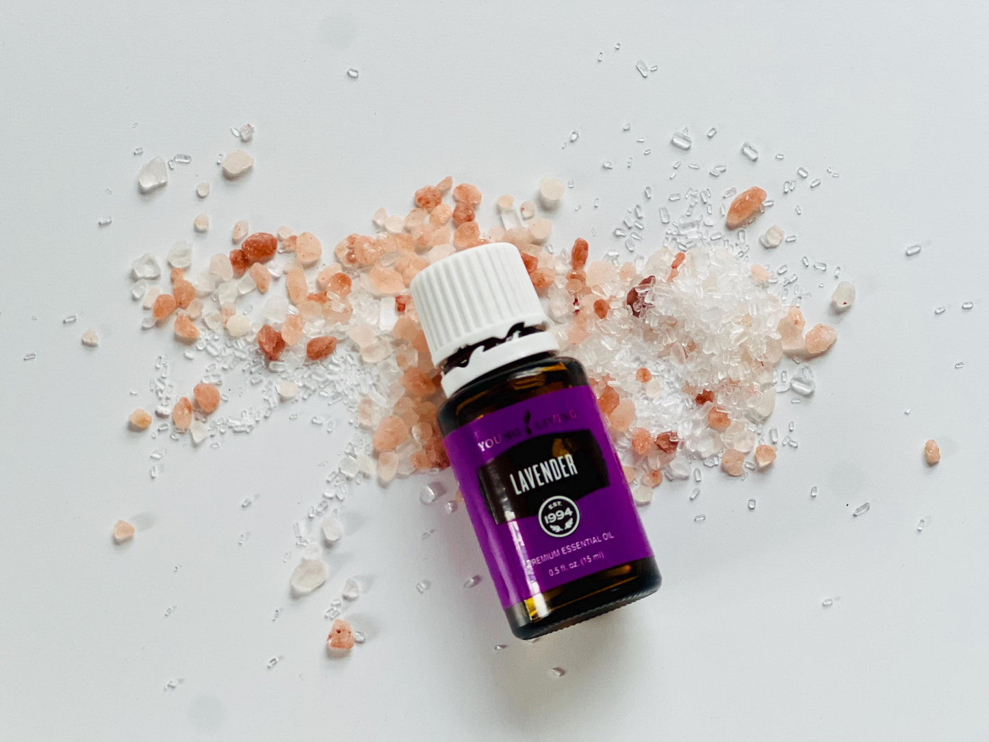 Lavender Exfoliating Bath Salts Pouch: Natural Self Care Gift