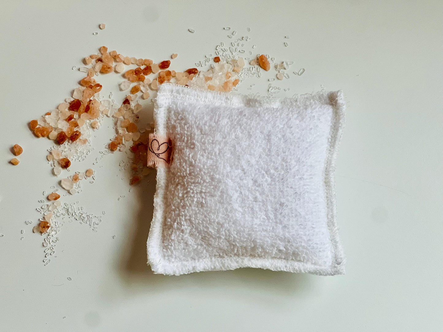 Lavender Exfoliating Bath Salts Pouch: Natural Self Care Gift