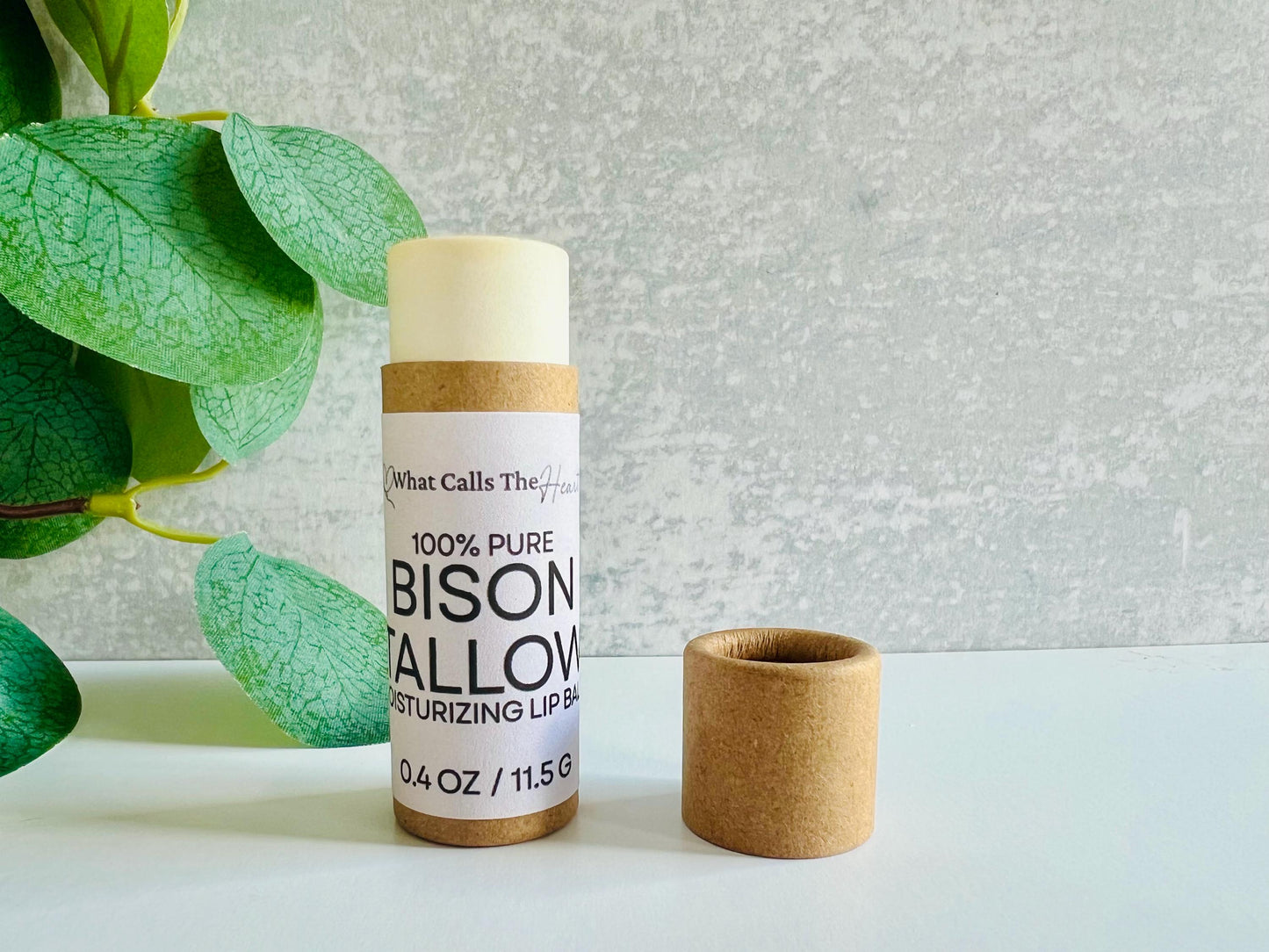 Beef Tallow Lip Balm | Organic | Grass Fed | Natural Skincare for Chapped Lips